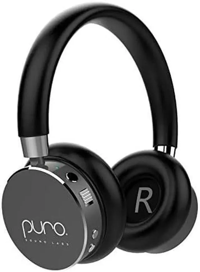 Alt view image 7 of 8 - Puro Sound Labs BT2200 Volume Limited Kids' Bluetooth Headphones (Grey)