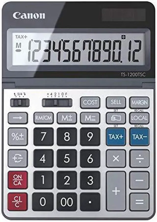 Main image of Canon TS1200TSC 12-digit Desktop Calculator