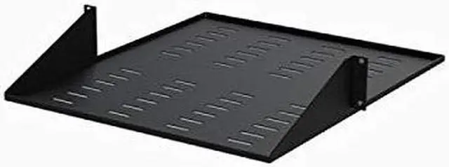 Main image of StarTech 2 Post Vented Server Rack Shelf Mount Up to 75 lb. CABSHF2POSTV2