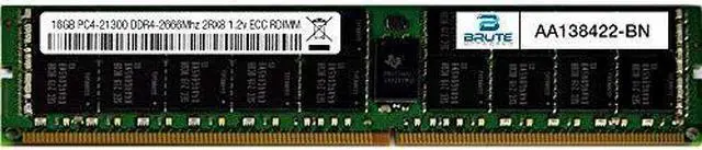 Alt view image 3 of 3 - AA138422 - Dell Compatible 16GB PC4-21300 DDR4-2666Mhz 2RX8 1.2v ECC Registered RDIMM