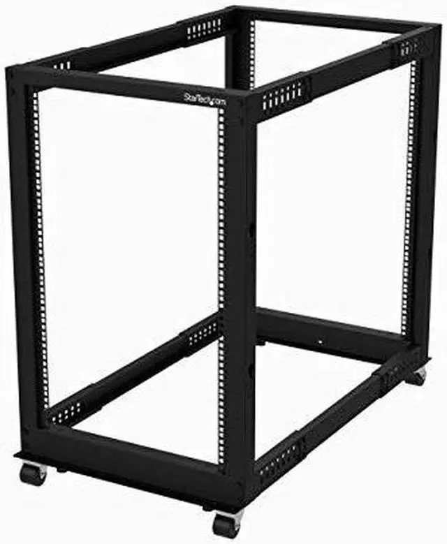 Main image of StarTech 18U Open Frame Rack 4 Post 22 to 40" 4POSTRACK18U