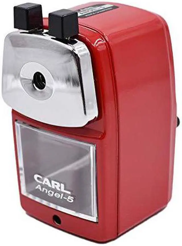Alt view image 2 of 3 - CARL Angel-5 Pencil Sharpener Red Quiet for Office Home and School