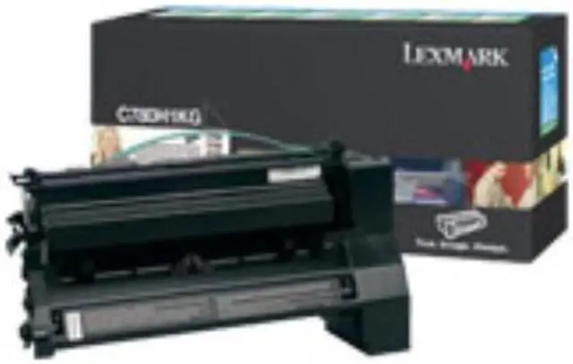 Main image of Lexmark C780H4KG High Yield Return Program Toner Cartridge - Black