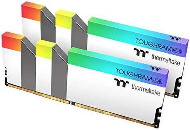 Alt view image 10 of 15 - Thermaltake TOUGHRAM RGB 16GB (2 x 8GB) DDR4 3200 (PC4 25600) Desktop Memory Model R022D408GX2-3200C16A