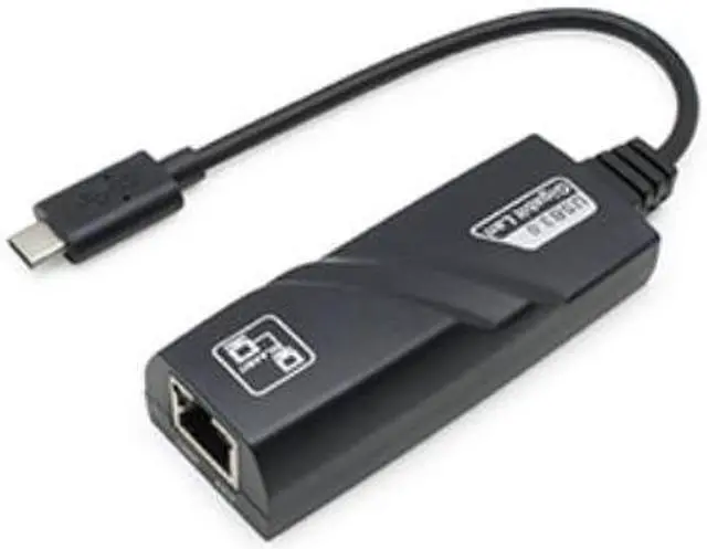 Alt view image 4 of 9 - Addon Usb 3.1 (C) Male To Rj-45 Female Black Adapter