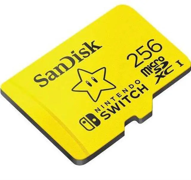 Alt view image 2 of 10 - SanDisk 256GB microSDXC Memory Card for Nintendo Switch SDSQXAO256GANCZN