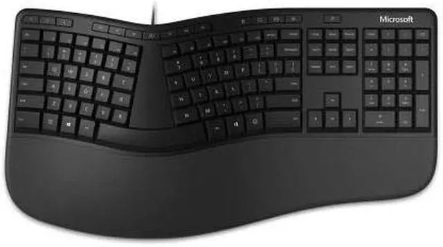 Alt view image 2 of 10 - MICROSOFT LXN-00001 MS ERGONOMIC KYBRD FOR BUS WIN32 USB PORT ENGLISH US/CANADA HDWR FOR BSNSS