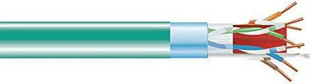 Main image of CAT6A SHLD BULK CABLE FUTP 1000 PLENUM