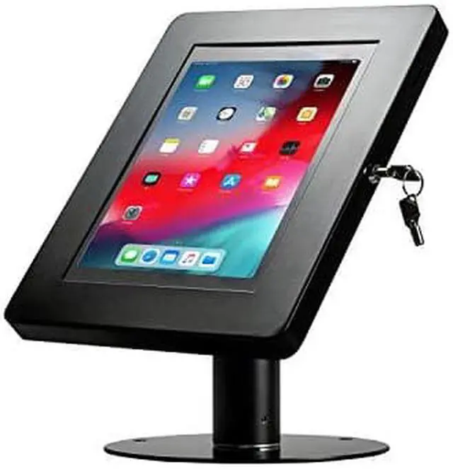 Alt view image 6 of 20 - CTA Digital Hyperflex Security Kiosk Stand for Tablets Black PADHSKSB