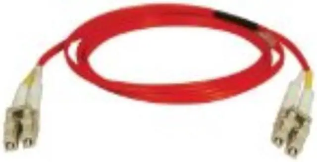 Main image of Tripp Lite N320-15M-RD Duplex Multimode 62.5/125 Red Fiber Optic Patch Cable LC/LC - 15M (50feet)