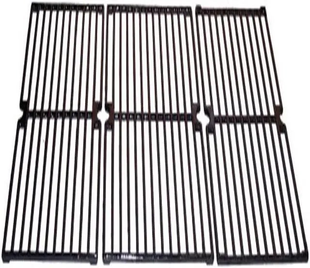 Main image of Music City Metals 67233 Gloss Cast Iron Cooking Grid Set Replacement for Select Brinkmann Gas Grill Models