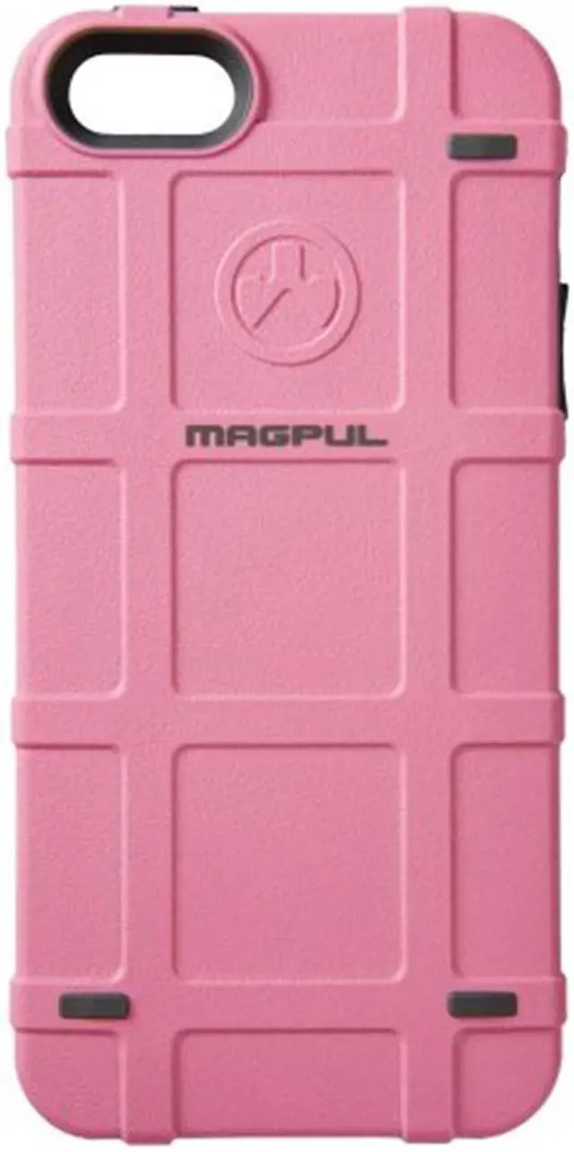 Alt view image 3 of 5 - Magpul Tactical iPhone 5/5S Snap On Rubber Cell Phone Bump Case - MAG454 - Pink