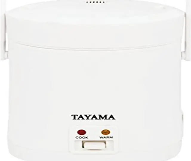 Main image of Tayama TMRC-03 1.5 Cup Portable Mini Rice Cooker, White