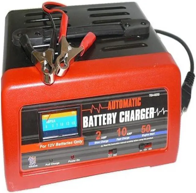 Alt view image 2 of 2 - 10/2/50 Amp 12 Volt Battery Charger Jump Engine Starter Car Boat Vehicle Quick