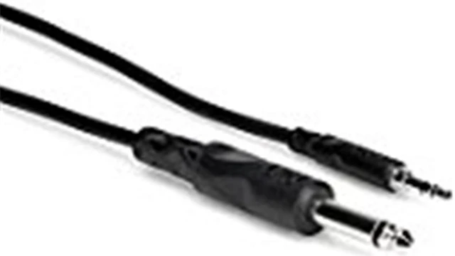 Main image of Hosa CMP100 Series Stereo 1/8" to Mono 1/4" Cable (3 ft)