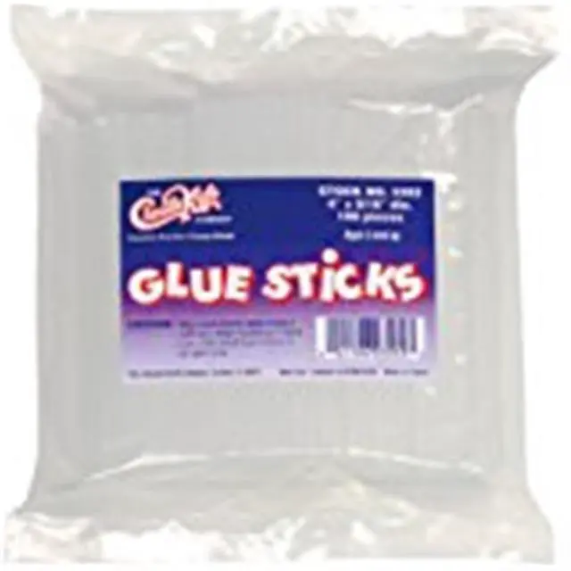 Alt view image 3 of 8 - Chenille Kraft Glue Sticks 4 Oz. 4"x5/16" 100/PK 3358