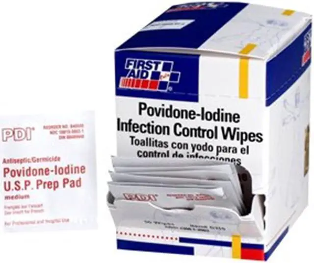 Main image of First Aid Only Refill for SmartCompliance General Business Cabinet PVP Iodine 50/BX G310