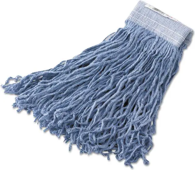 Alt view image 3 of 8 - RUBBERMAID COMMERCIAL FGF13700GR00 5 in String Wet Mop, 28 oz Dry Wt, Clamp On