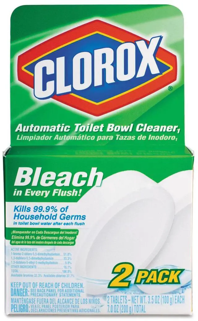 Alt view image 6 of 12 - Toilet Bowl Cleaner, 3.5 oz., PK2 CLOROX 30024