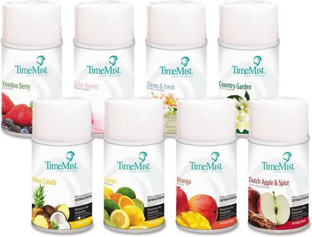 Alt view image 2 of 6 - TimeMist Metered Air Freshener Refill Country Garden 6.6oz Aerosol Spray 1042786