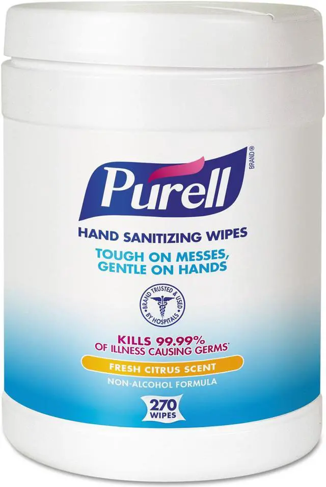 Alt view image 6 of 12 - Purell Premoistened Sanitizing Hand Wipes Individually Wrapped 5 x 7 1000/Carton