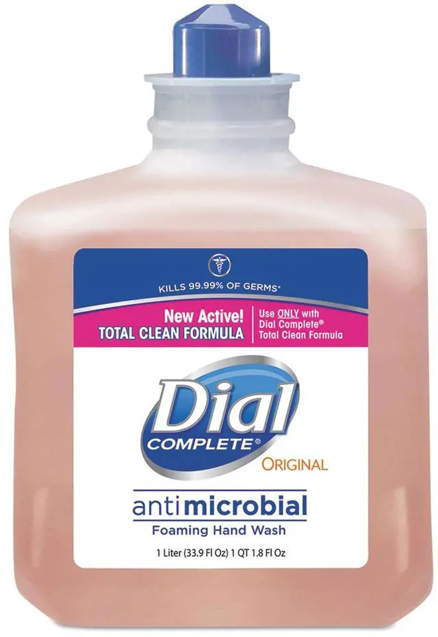 Alt view image 4 of 10 - Antimicrobial Healthcare Foaming Hand Soap, 7.5 oz Tabletop Pump