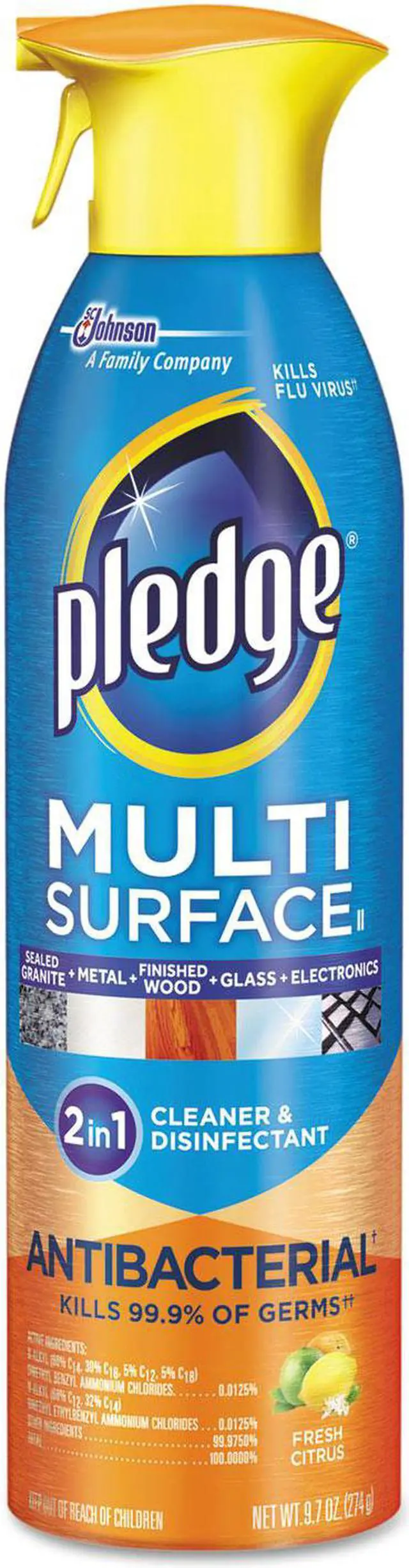Alt view image 2 of 9 - Multi-Surface II Everyday Cleaner, 9.7 oz Aerosol