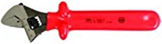 Alt view image 4 of 6 - Wiha 76208 8" Insulated Adjustable Wrench