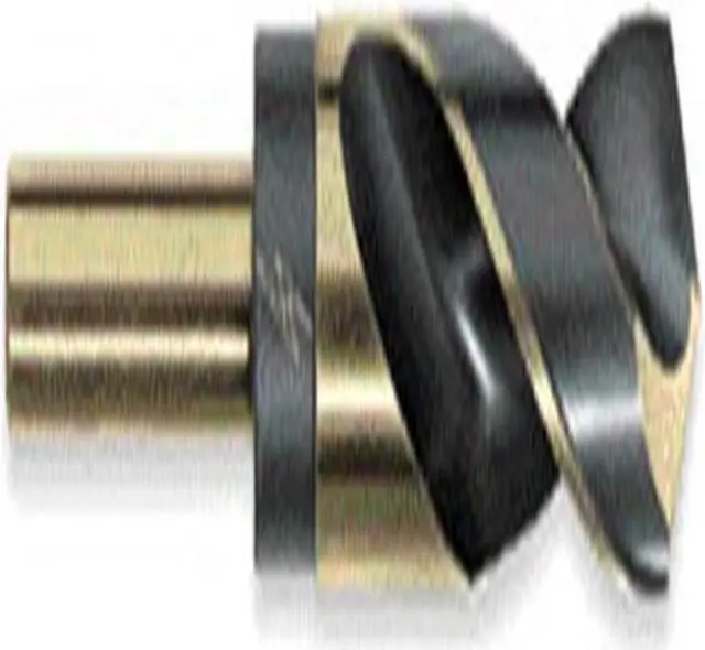 Alt view image 4 of 16 - Drill America 53/64in HSS 1/2in Shank KFD (Killer Force) Drill Bit with 3-Flat S