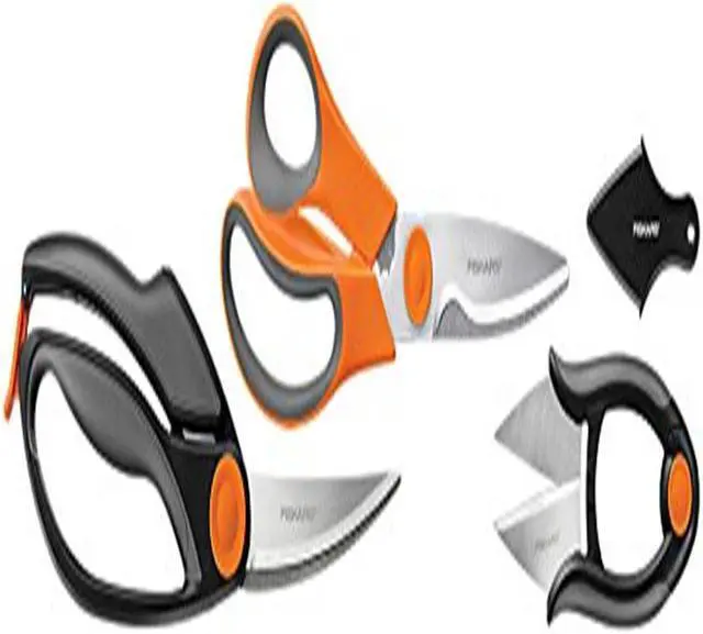 Alt view image 6 of 7 - Fiskars 510061-1001 3pc Kitchen Shear Set