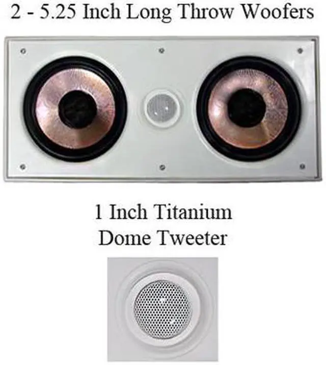 Main image of Pyle Pro PDIWCS56 5.25” 300 Watt In-Wall Center Speaker