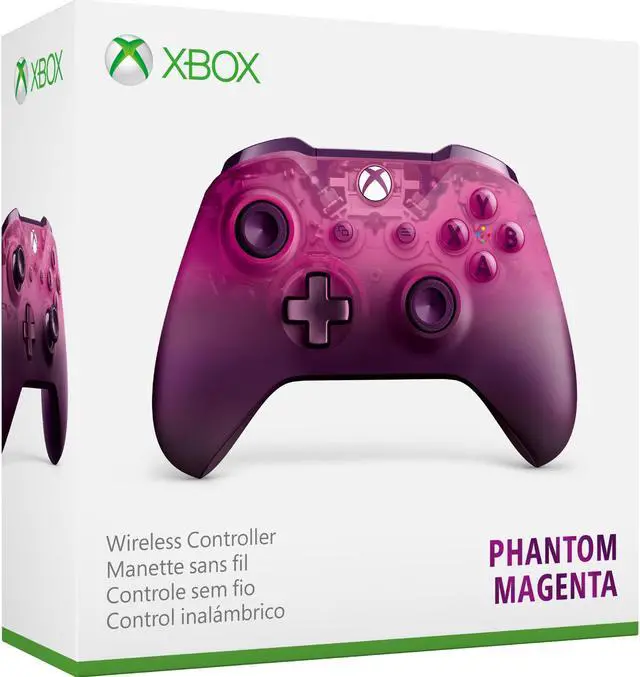 Alt view image 5 of 5 - Microsoft Xbox Wireless Controller - Phantom Magenta Special Edition - Xbox One