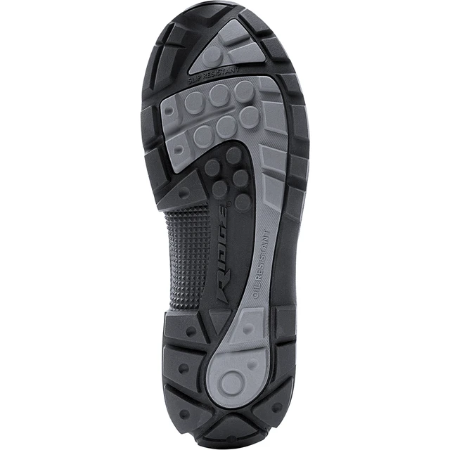 Alt view image 5 of 7 - Ridge Footwear Men's 6" Leather Tactical Military Work Boots Black Non-Slip 5006