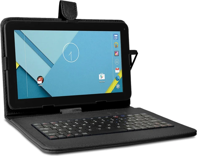 Main image of Craig CMP828 9" 8GB Android Tablet Quad Core 1GB RAM w/ Cams BT Keyboard Case