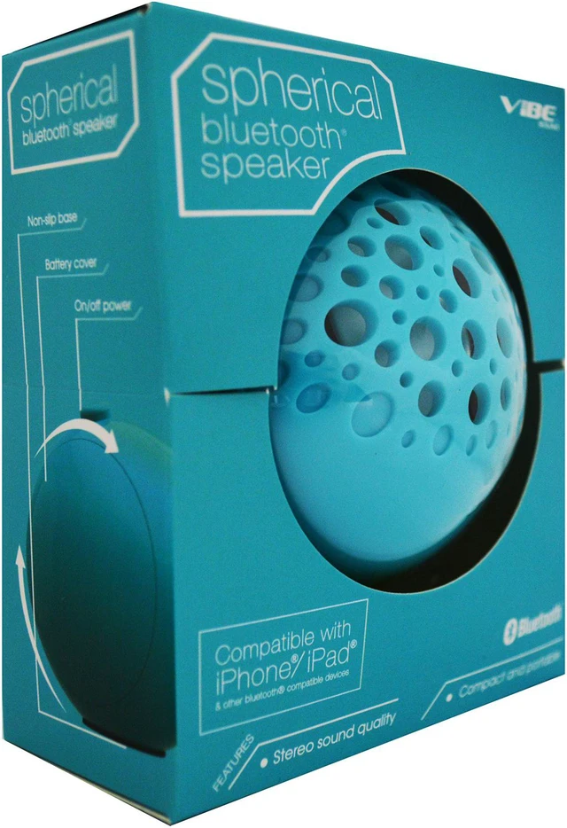 Main image of Portable Bluetooth Mini Speaker A1320 Wireless Stereo Bass USB Rechargeable Blue