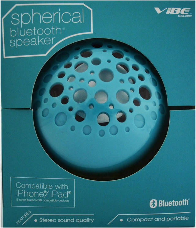Alt view image 2 of 4 - Portable Bluetooth Mini Speaker A1320 Wireless Stereo Bass USB Rechargeable Blue