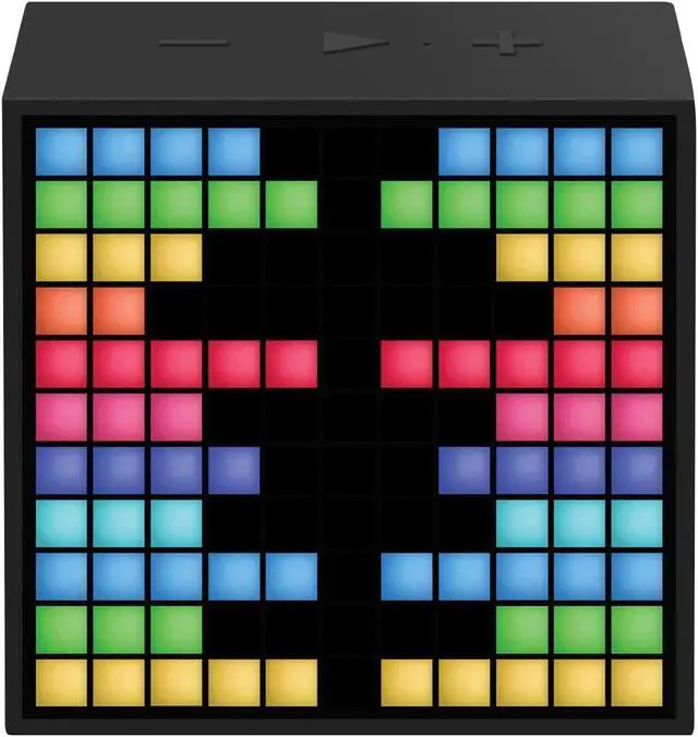 Alt view image 10 of 12 - Divoom Timebox Mini Portable Smart Alarm Clock with App & Bluetooth Speaker