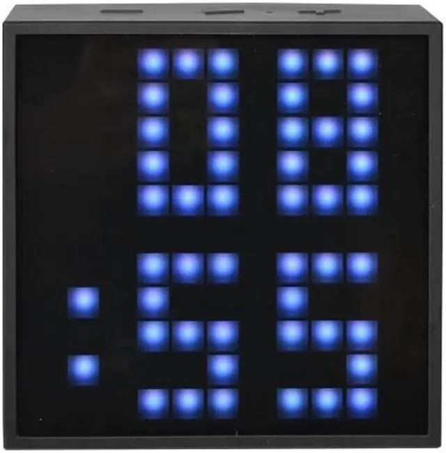 Alt view image 12 of 12 - Divoom Timebox Mini Portable Smart Alarm Clock with App & Bluetooth Speaker