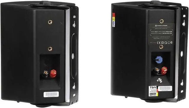 Alt view image 4 of 5 - Thonet and Vander Fleck 7 300W Peak/70W RMS Outdoor Bluetooth Speaker - Black