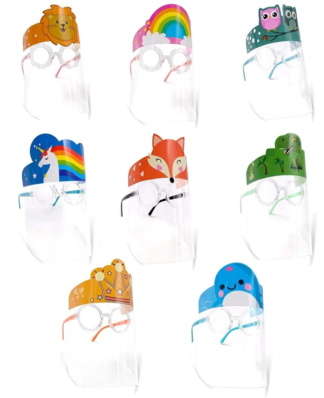 Alt view image 2 of 4 - KIDS Glasses-Style Reusable Protective Full Face Shields