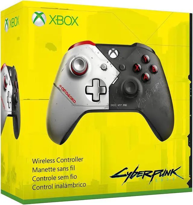 Alt view image 15 of 15 - Xbox Wireless Controller - Cyberpunk 2077 Limited Edition