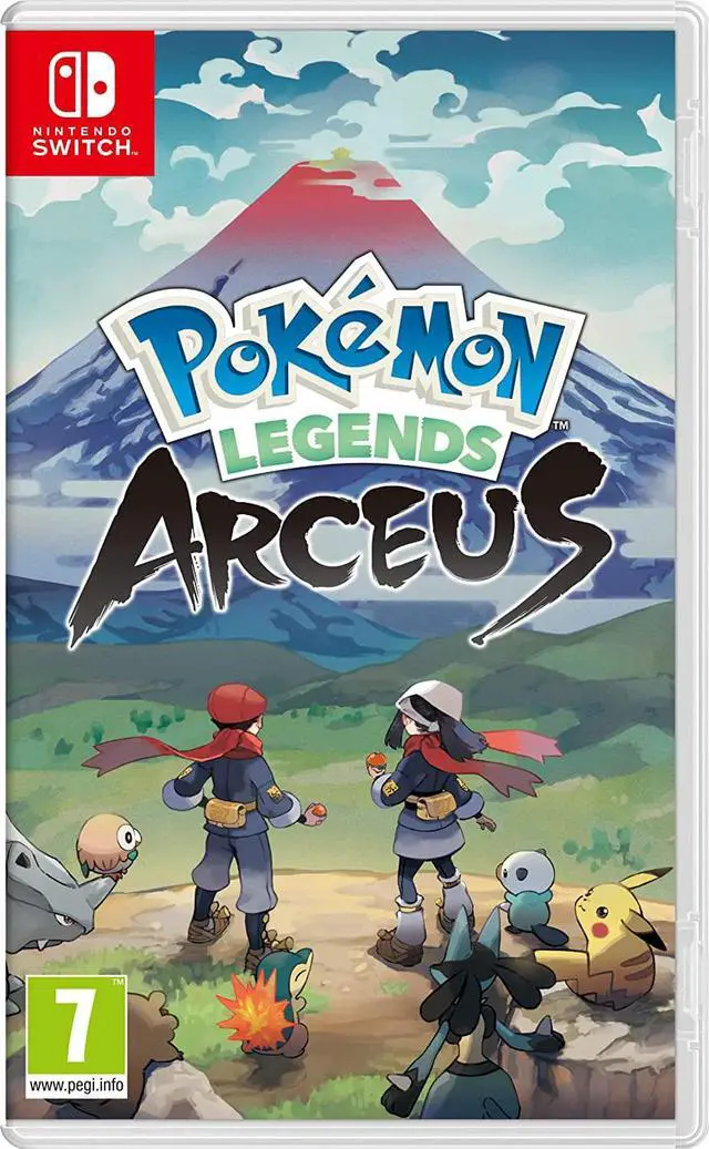 Alt view image 8 of 15 - Pokemon Legends Arceus Nintendo Switch Game