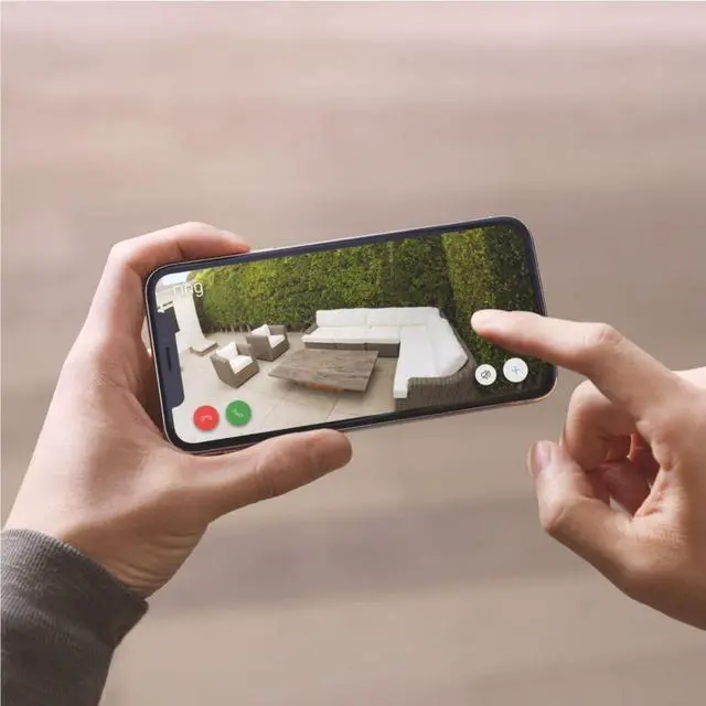 Alt view image 8 of 20 - Ring B08FCWRXQR Floodlight Camera Wired Pro - 1920 x 1080 - 2 MP - 2000 Lumen - LED - Wi-Fi - 2.4 GHz - 5 GHz - Color Night Vision - Motion Detection - 100 to 240 Volts AC - White