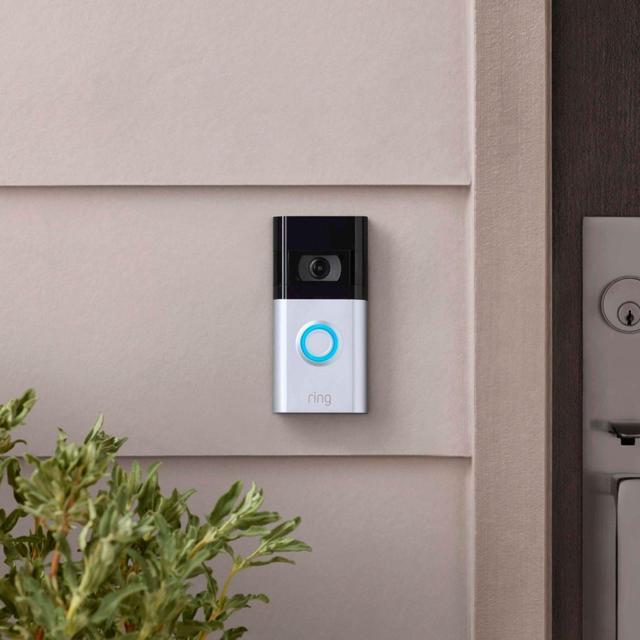 Alt view image 15 of 20 - Ring 53-026135 1080p Video Doorbell 4 - Cloud Storage - Water Resistant - Wi-Fi - 2-Way Audio - Alexa - USB - Satin Nickel