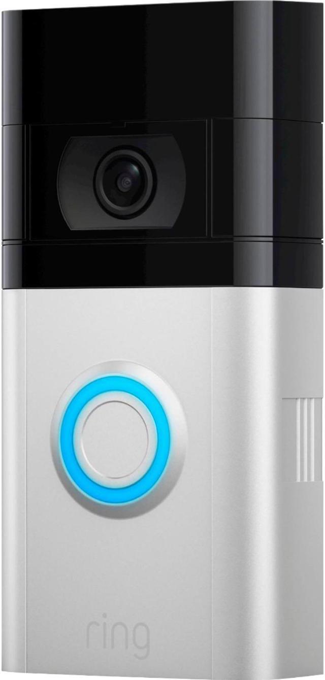 Alt view image 16 of 20 - Ring 53-026135 1080p Video Doorbell 4 - Cloud Storage - Water Resistant - Wi-Fi - 2-Way Audio - Alexa - USB - Satin Nickel