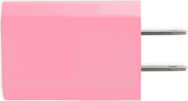 Main image of Universal AC-DC USB Port 5V 1A Home Wall Charger Power Adapter Converter - Pink