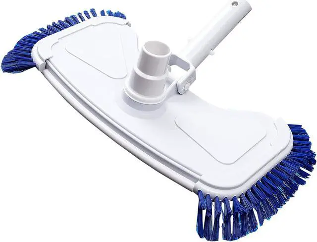 Alt view image 2 of 7 - Professional Heavy Duty Swimming Pool Floor Wall Cleaning Brush Head Tool