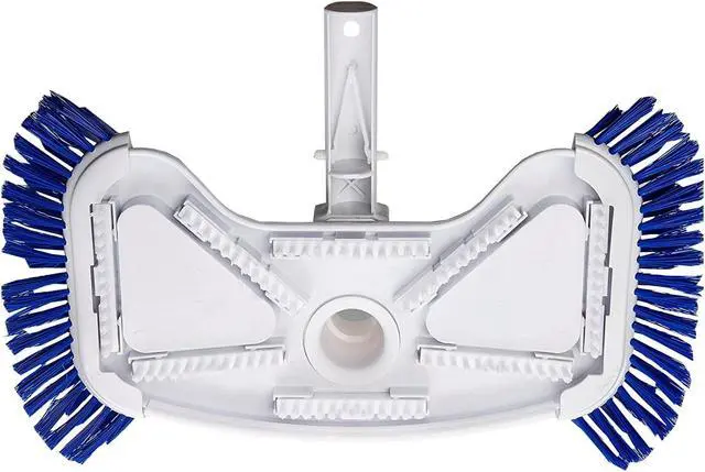 Alt view image 4 of 7 - Professional Heavy Duty Swimming Pool Floor Wall Cleaning Brush Head Tool
