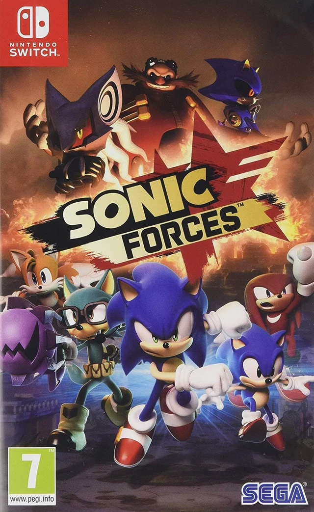 Main image of Sonic Forces Nintendo Switch Video Game EU BRAND NEW & SEALED