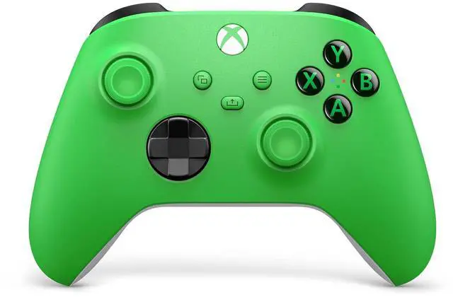 Main image of Xbox Core Wireless Gaming Controller  Velocity Green Series X|S, One, Windows PC, Android, and iOS